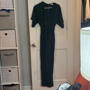 Elegant Dark Green Jumpsuit